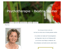 Tablet Screenshot of beatrix-steiner.info